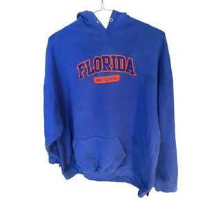 G-111 sports Mens 2XL blue hoodie University of Florida gators